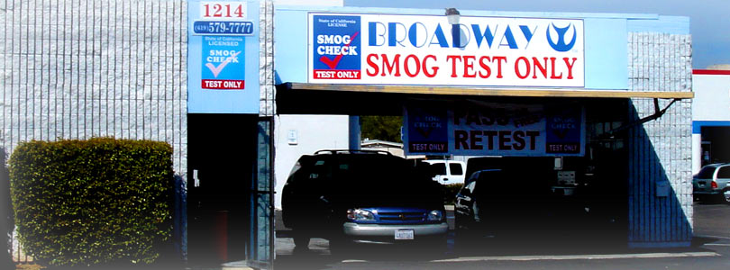 Broadway Smog Test Only
